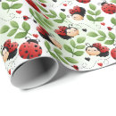 Search for ladybugs wrapping paper Birthday party