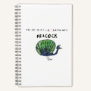 Search for peacock notebooks Colorful