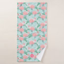 Search for pink flamingo bath towels Girly
