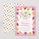Search for tutti frutti invitations Tropical