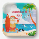 Search for christmas in july plates Tropical
