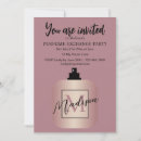 Search for perfume party invitations Pink