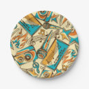 Search for music paper plates Pattern