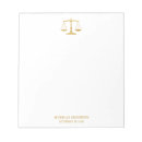 Search for lawyer notepads Judge