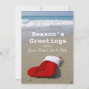 Search for beach santa claus postcards Color image
