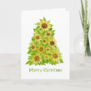 Search for sunflower holiday cards Watercolor