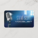 Search for performer business cards Vocalist
