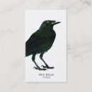Search for raven business cards Black