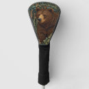 Search for bear golf head covers Rustic