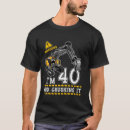 Search for construction birthday tshirts Old