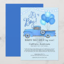 Search for balloon baby shower invitations Modern simple