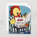 Search for bird fathers day cards Chicken