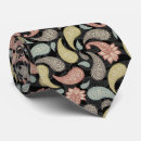 Search for black and white floral ties Pattern