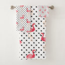 Search for pink flamingo bath towels Bathroom