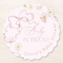 Search for pink coasters Baby in bloom