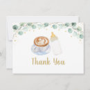 Search for coffee thank you cards Coffee baby shower