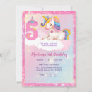 Search for unicorn 5th birthday invitations Kids