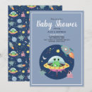 Search for space baby boy shower invitations Cute