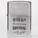 Search for boyfriend lighters Typography