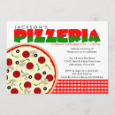 Search for adult pizza party invitations Pizzeria