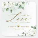 Search for hand sanitizer stickers Spread love not germs