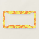 Search for plant license plates Colorful