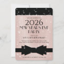 Search for black tie new years eve invitations Elegant