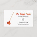 Search for toilet business cards Handyman