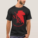 Search for neon genesis evangelion tshirts Nerv