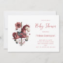 Search for carousel baby shower invitations Whimsical
