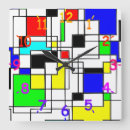 Search for rectangle shape clocks Squares