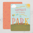 Search for playground birthday invitations Blue