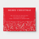 Search for red and white christmas cards Stylish