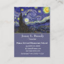 Search for fine art business cards Landscape
