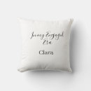Search for engagement pillows Bridal shower