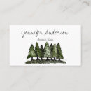 Search for pine tree business cards Camping