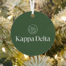 Search for sorority ornaments Black white logo
