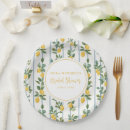 Search for amalfi plates Lemon bridal shower