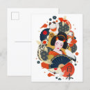 Search for japanese geisha postcards Tokyo