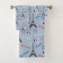 Search for paris bath towels Eiffel tower