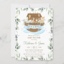 Search for noahs ark baby boy shower invitations For her