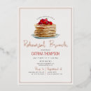 Search for rehearsal brunch invitations Watercolor