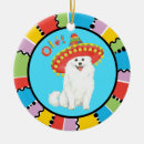 Search for american eskimo dog ornaments Spitz