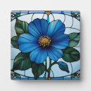 Search for stained glass plaques Flowers