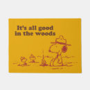 Search for happy camper doormats Snoopy