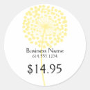 Search for yellow dandelion stickers Nature