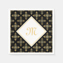 Search for black floral napkins Sophisticated