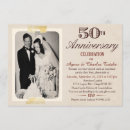Search for 50th anniversary invitations Retro