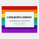 Search for rainbow outdoor signs Congratulations