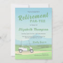 Search for golf retirement invitations Celebration